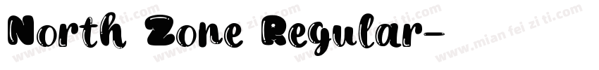 North Zone Regular字体转换